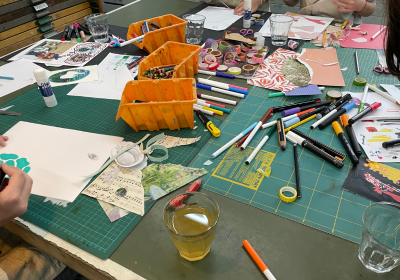 kunst in de klas nijmegen arnhem elst duiven gelderland groesbeek berg en dal maas en waal nederland Ikbenbaukje Baukje de Haas